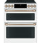 CAFE CHS950P4MW2 Slide-In Ranges Matte White Front View