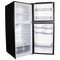 Danby DFF101B1BDB Top Freezer Refrigerators Black – Angle View