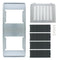 Zephyr ZRC01ME Range Hood Accessories Black Front View