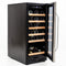 AVANTI WC3015S3S Wine Fridges Stainless Steel With Black Cabinet – Studio Shot