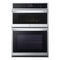 LG WCEP6423F Double Wall Ovens Print Proof Stainless Steel Front View