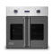 Viking VSOF7301DG Single Wall Ovens Damascus Gray Front View