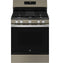 GE Appliances GGF500PVES Freestanding Ranges Fingerprint Resistant Slate Front View