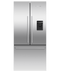 Fisher & Paykel RF170ADUSX4N French Door Refrigerators Stainless Steel Front View