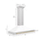 ZLINE KB4STZWM48G Ducted Mount Hoods Gold Accents – Detail Close-up