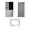 LG LRSOS2706S Side By Side Refrigerators Print Proof Stainless Steel – Angle View