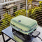 weber-91070901-lumin-compact-electric-grill-seafoam-green – Angle View