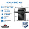 NAPOLEON BBQ RP425SIBNK2 Pro Style BBQs Black – Catalog Photo