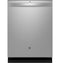 GE Appliances GDT670SYVFS Built-In Dishwashers Fingerprint Resistant Stainless Front View