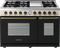 Superiore RD482GCNCB Professional Ranges Black Dual Color, Bronze Front View