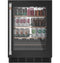 CAFE CCP06BP3PD1 Wine Fridges Matte Black Front View