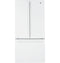 GE Appliances GNE25JGKWW French Door Refrigerators White Front View