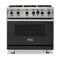 Viking VGIC53626BCS Professional Ranges Cast Black Front View