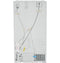 GE Appliances GSS25GGPWW Side By Side Refrigerators White – Detail Close-up