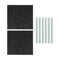 Zephyr ZRC00PY Range Hood Accessories Black Front View