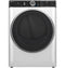 GE Appliances PFD87ESSVWW Front Load Dryers White Front View