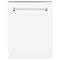 ZLINE DWVWM24 Built-In Dishwashers White Matte Front View