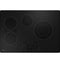 GE Appliances PEP7030DTBB Electric Cooktops Black Front View