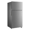 Avanti FF18D3S4 Top Freezer Refrigerators Stainless Steel Front View