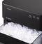 GE Appliances XPIO23SWBB Ice Makers Carbon Black – Official Product Photo