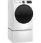 GE Appliances GFP1528SNWW Laundry Pedestals White – Back Panel