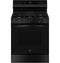 GE Appliances GGF600AVBB Freestanding Ranges Black Front View