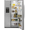 GE Appliances GZS22DSJSS Side By Side Refrigerators Stainless Steel – Catalog Photo