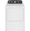 GE Appliances ETD48EASWWB Front Load Dryers White With Matte Black Backsplash – Catalog Photo