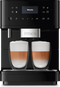 Miele CM6160OB Coffee Makers And Grinders Obsidian Black Front View