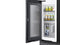 Samsung RF23BB8900QK French Door Refrigerators Charcoal Glass Top, Stainless Steel Middle, Stainless Steel Bottom – Studio Shot