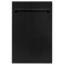 ZLINE DPBS18 Dishwasher Parts & Accessories Black Stainless Steel Front View