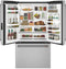 CAFE CWE23SP2MS1 French Door Refrigerators Stainless Steel – Catalog Photo