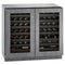 U-Line U3036WCWCINT00B Wine Fridges Integrated Frame Front View