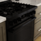 Bosch HDS8045U Freestanding Ranges Black Stainless Steel – Detail Close-up