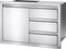 Napoleon BI36241D3DR Outdoor Grill Accessories Stainless Steel Front View