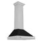 ZLINE KB4SNXBLM36 Professional Hoods Black Matte Shell – Official Product Photo