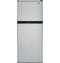 GE Appliances GPE12FSKSB Top Freezer Refrigerators Stainless Steel Front View
