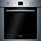 Bosch HBE5453UC Single Wall Ovens Stainless Steel Front View