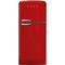 Smeg FAB50URRD3 Top Freezer Refrigerators Glossy Red Front View
