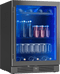 Zephyr PRB24C01CBSG Specialty Refrigerators Black Stainless Steel – Catalog Photo