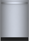 Bosch SHX78CM5N Built-In Dishwashers Stainless Steel Front View