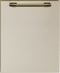 Superiore DWPCB Cooktop, Oven & Range Accessories Cream Matte, Chrome Front View