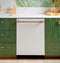 CAFE CDT888P4VW2 Built-In Dishwashers Matte White – Angle View