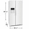 Frigidaire FRSS2623AW Side By Side Refrigerators White – Appliance Image
