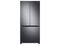 Samsung RF18A5101SG French Door Refrigerators Fingerprint Resistant Black Stainless Steel Front View