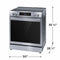Frigidaire GCFE3060BF Freestanding Ranges Stainless Steel – Appliance Image