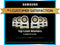 Samsung WA44A3205AW Top Load Washers White – Official Product Photo