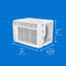 DANBY DAC050MB1WDB Less Than 5,600 Btu Air Conditioners White – Detail Close-up