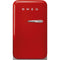 Smeg FAB5ULRD3 Compact Refrigerators Glossy Red Front View