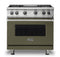 Viking VGR5364GMALP Freestanding Ranges Martini Front View